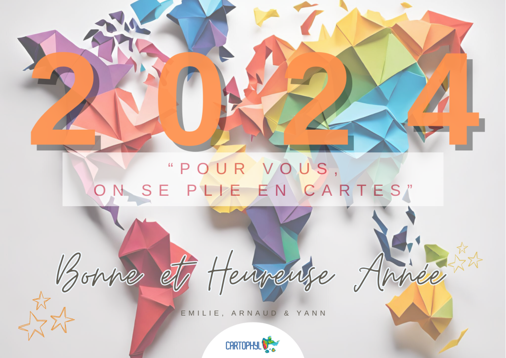 Toute l’équipe de CARTOPHYL vous souhaite une bonne et heureuse année 2024 !