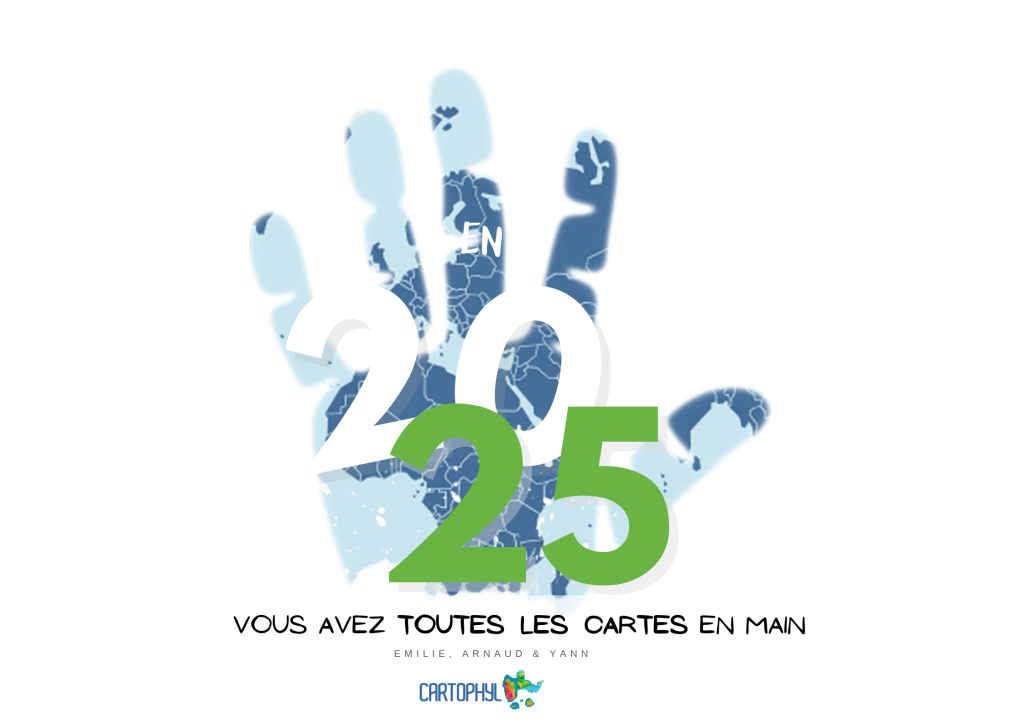 Toute l’équipe de CARTOPHYL vous souhaite une bonne et heureuse année 2025 !